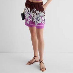 NEW! Express Floral Shorts Size S